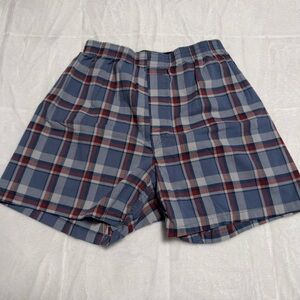 George Men's Plaid Boxers